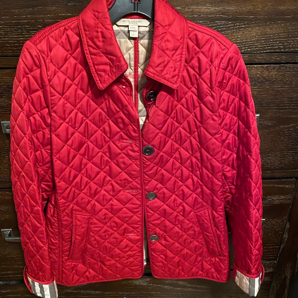 Burberry quilted jacket